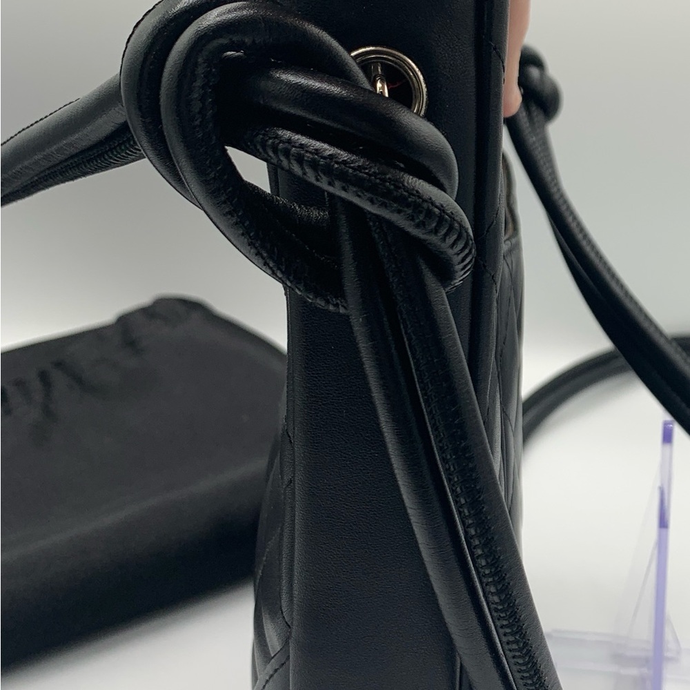 Chanel CC Cambon Crossbody Shoulder Bag Black/Pink - Picture 5 of 11